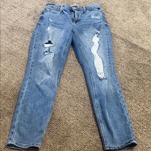 Celebrity Pink Distressed Blue Women's Jeans